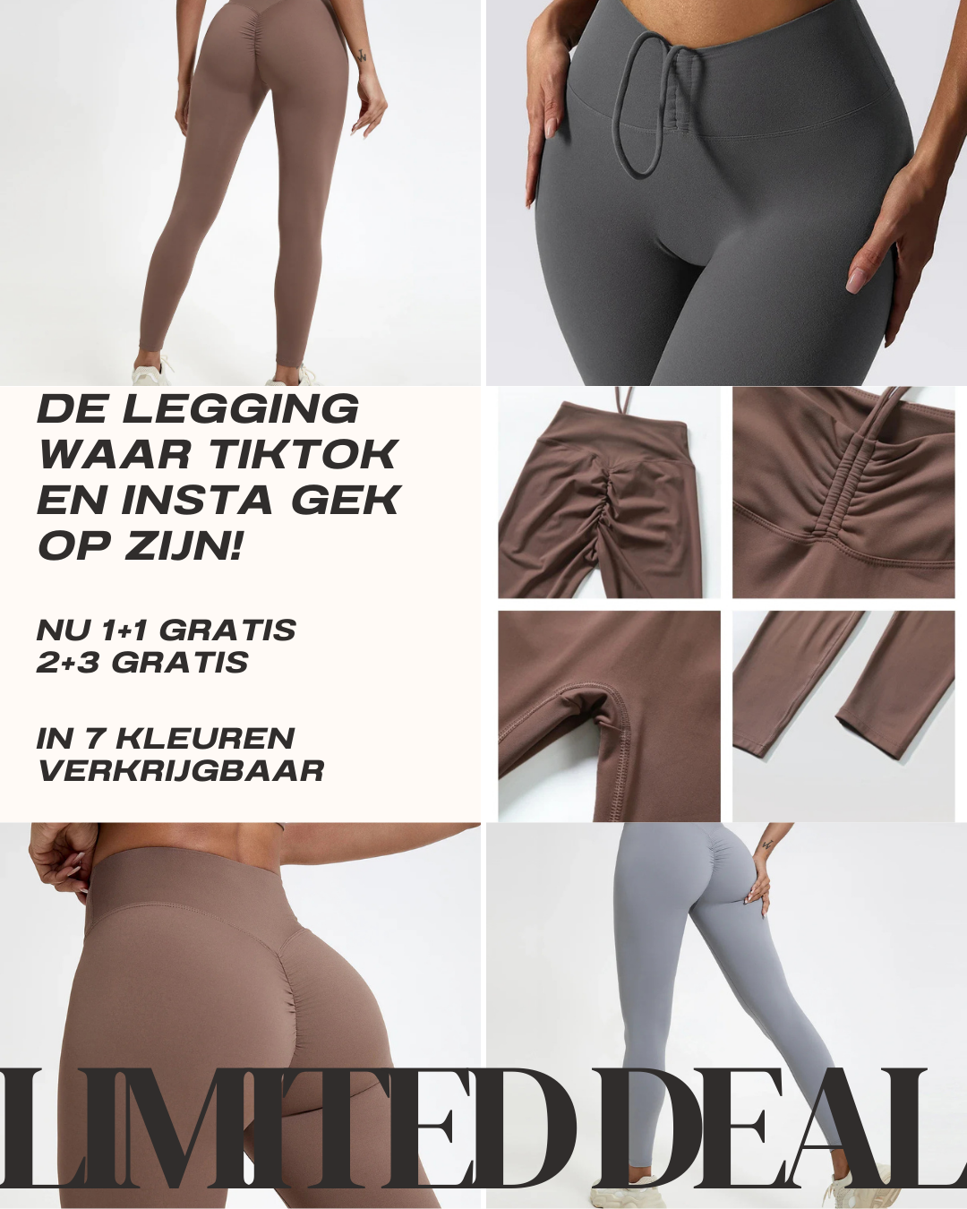 2 in 1 - Lift+ Active Legging - Voor Kracht en Stijl in Elke Beweging 1+1 Gratis