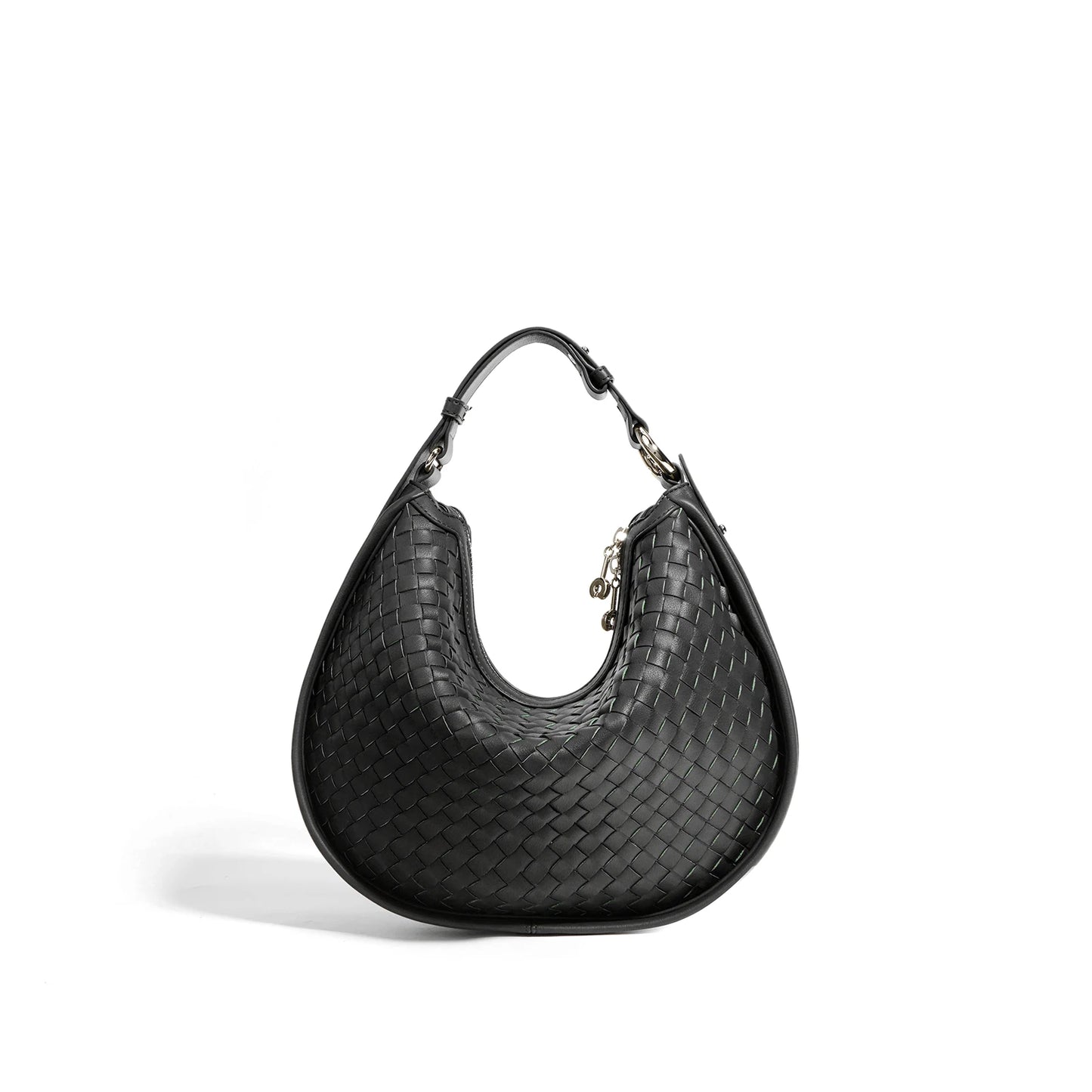 Céleste Leather Crescent Bag