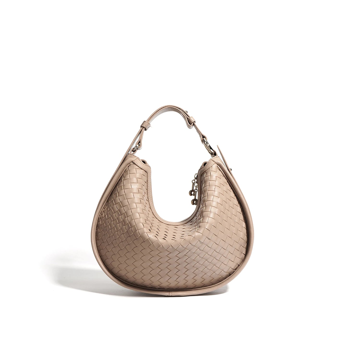 Céleste Leather Crescent Bag