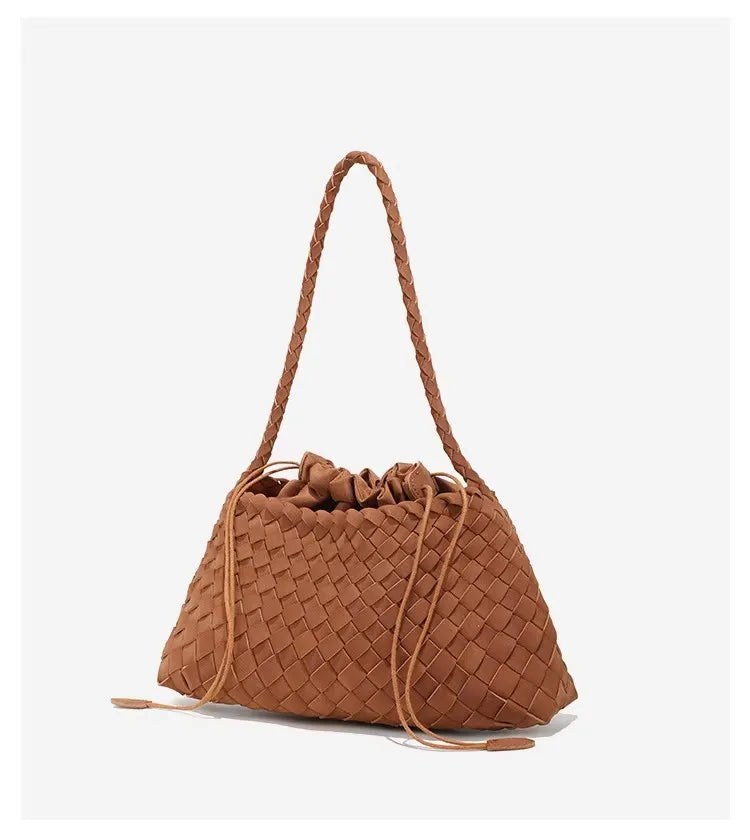 Vivienne Suede Woven Tote