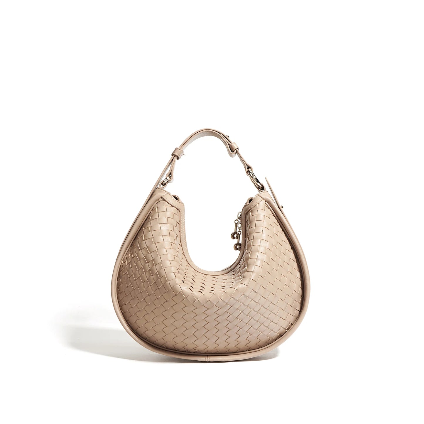 Céleste Leather Crescent Bag