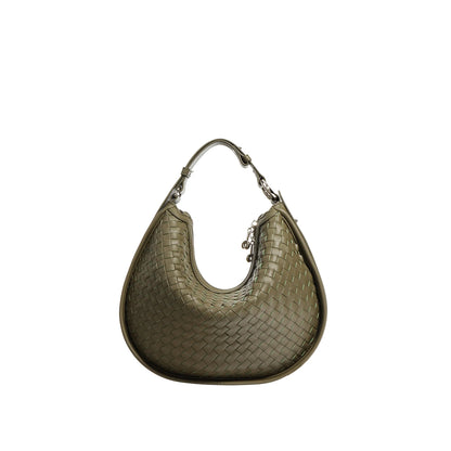 Céleste Leather Crescent Bag