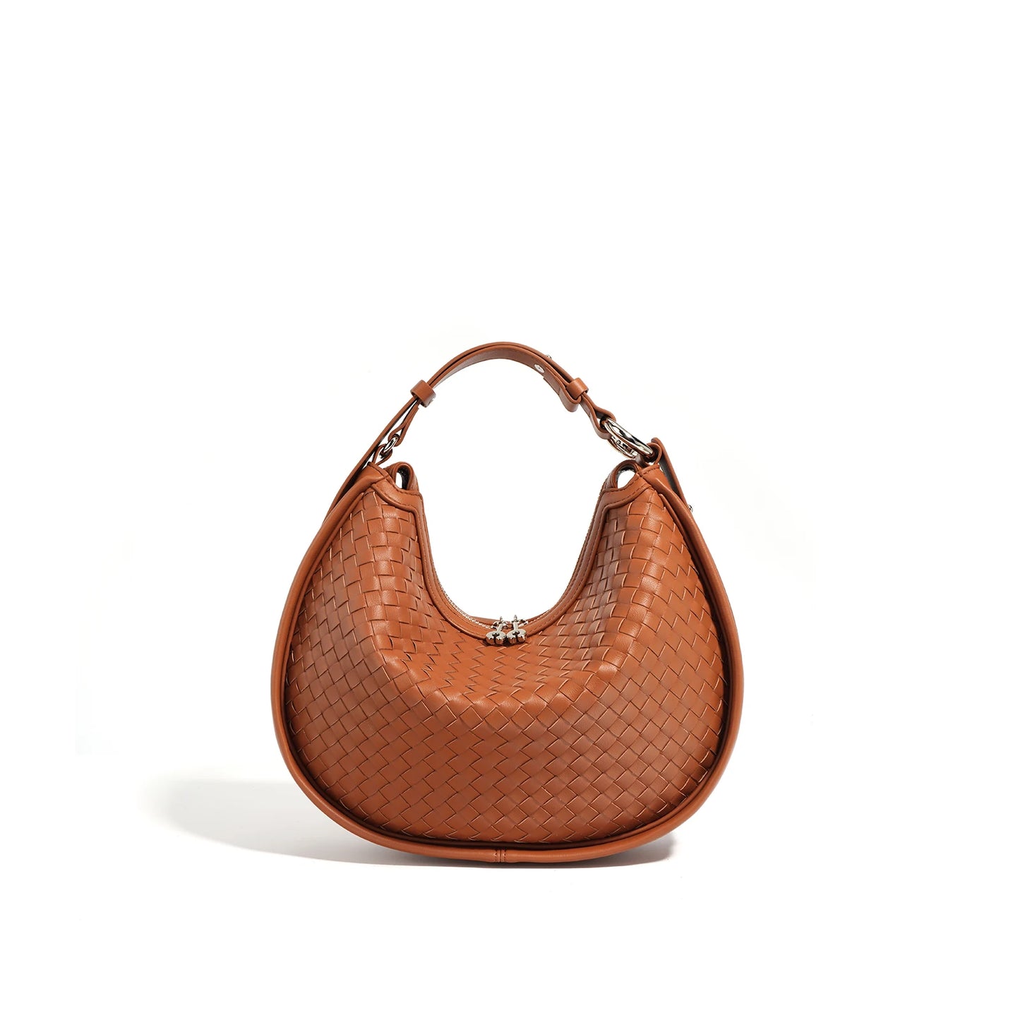 Céleste Leather Crescent Bag