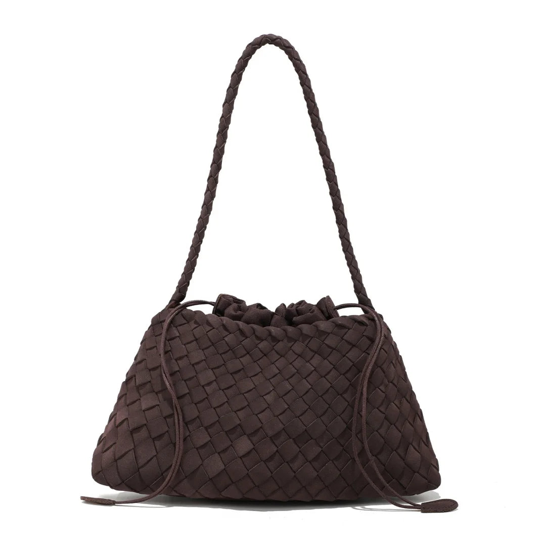 Vivienne Suede Woven Tote