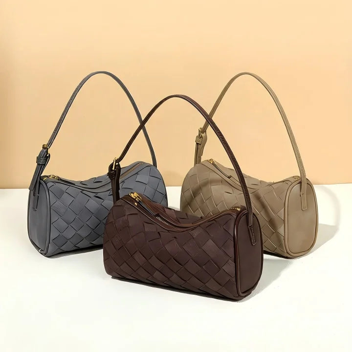 Amélie Woven Shoulder Bag