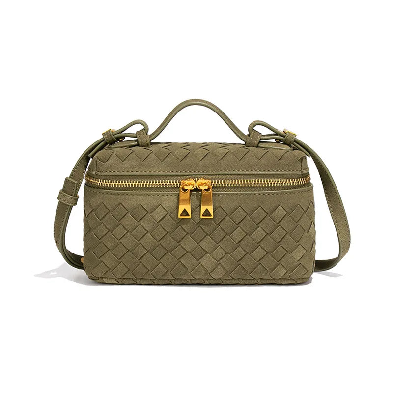 Odette Suede Shoulder Bag