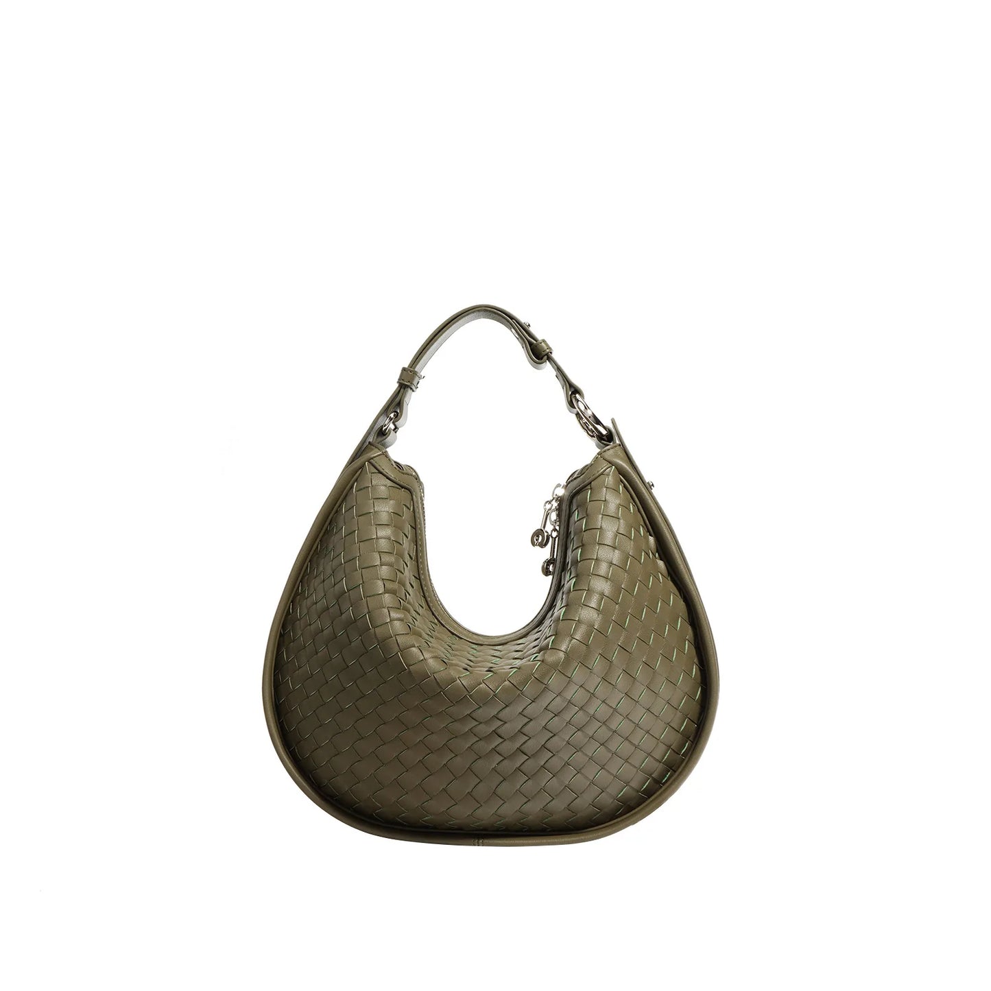 Céleste Leather Crescent Bag