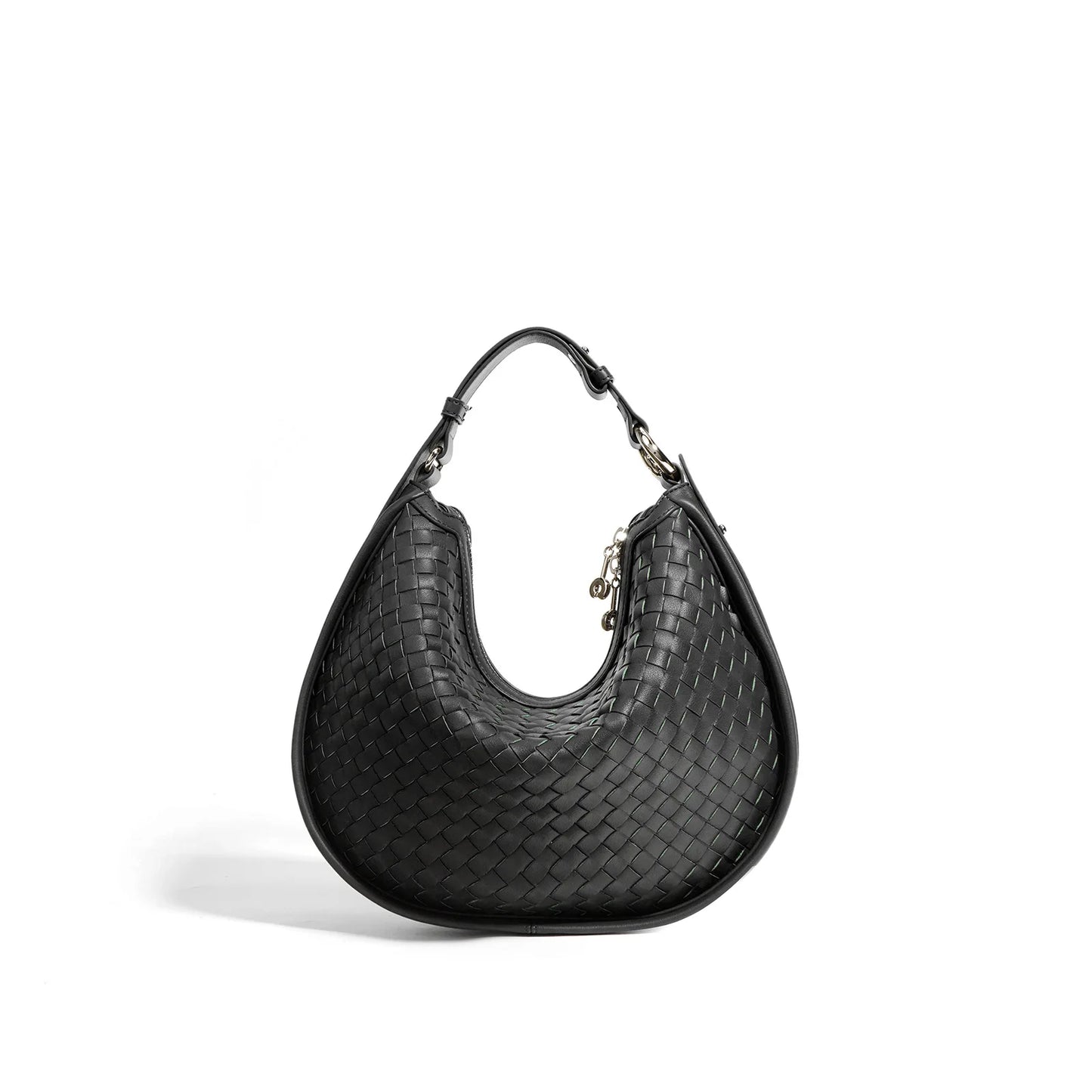 Céleste Leather Crescent Bag