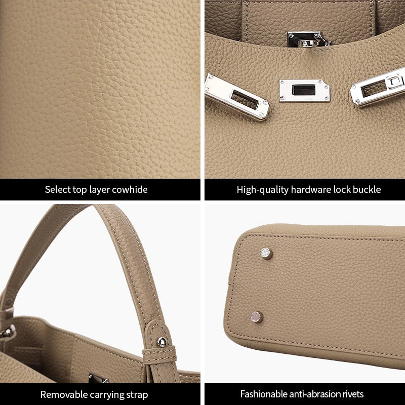 Héloïse Leather Shoulder Bag