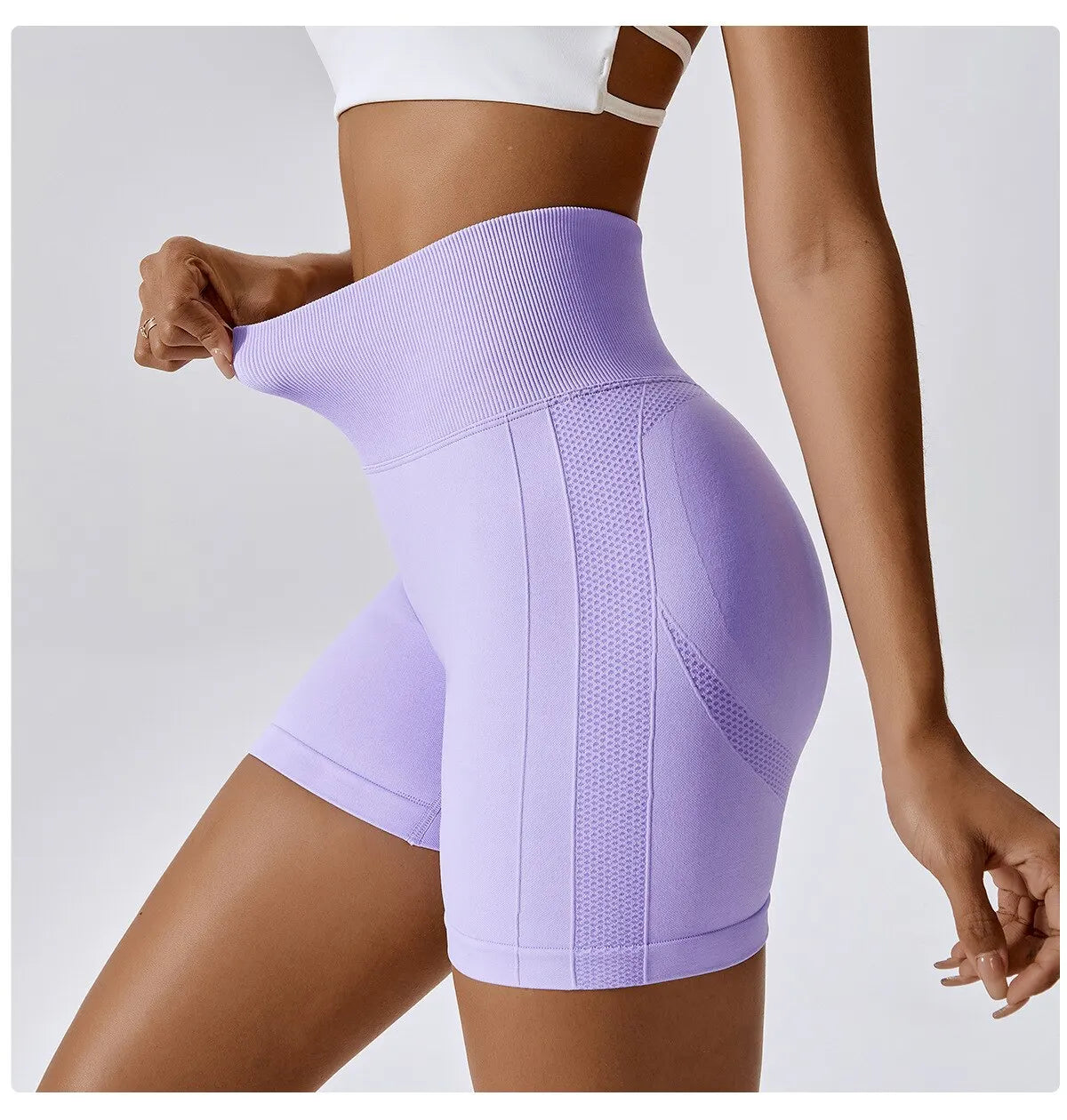 Activewear - SculptMove | Seamless High-Waist Shorts
