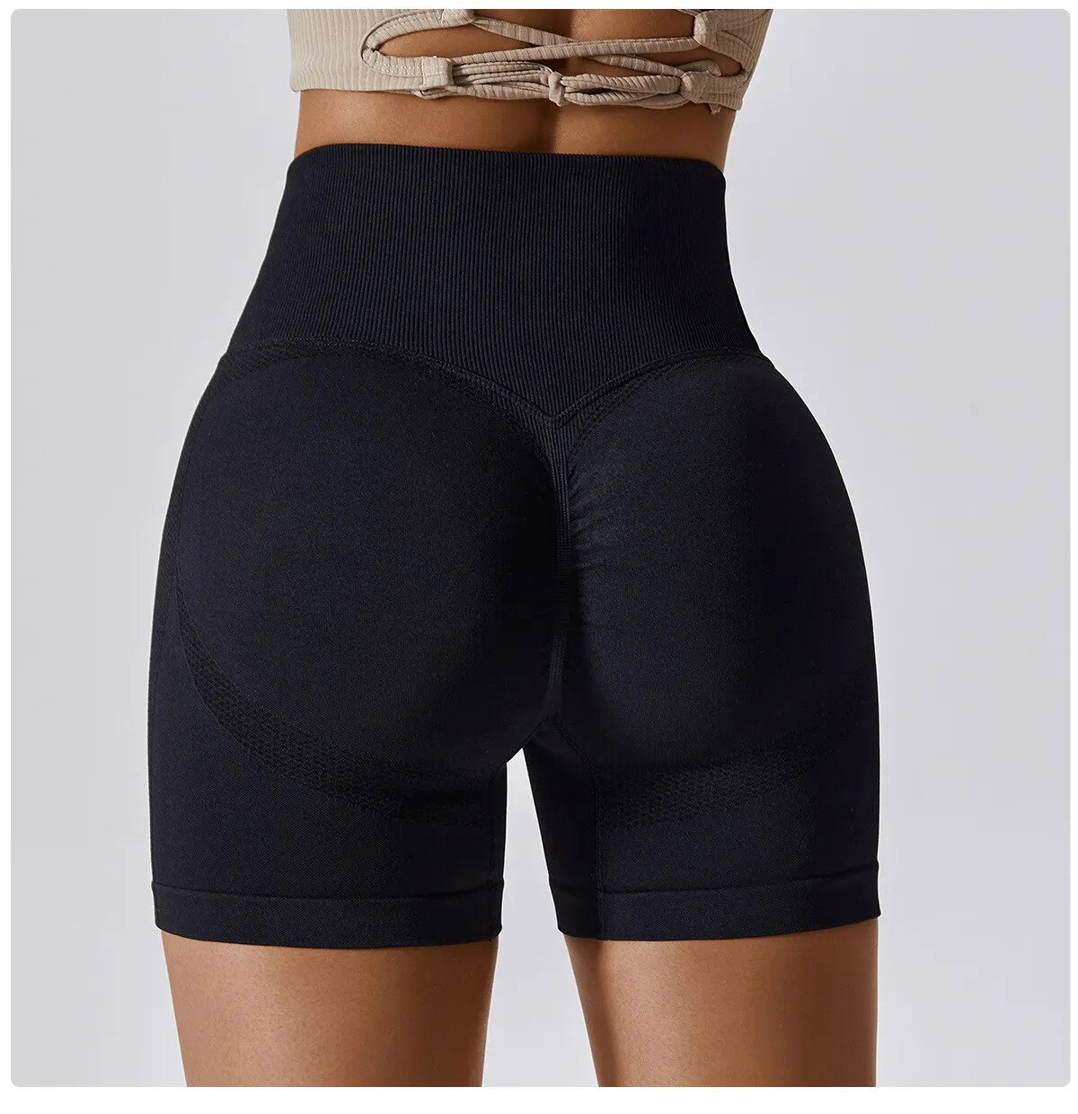 Activewear - SculptMove | Seamless High-Waist Shorts