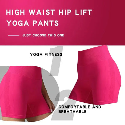 Activewear - SculptMove | Seamless High-Waist Shorts