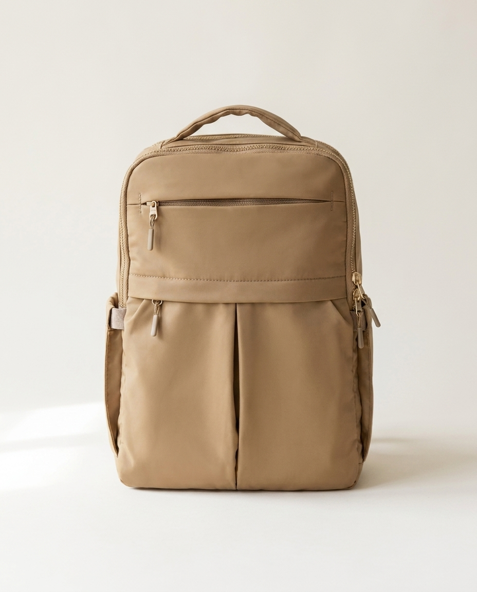 Capri Mini Backpack in Taupe