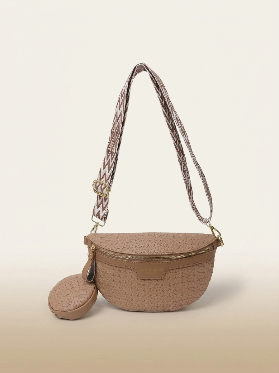 Margaux Woven Crossbody - studio