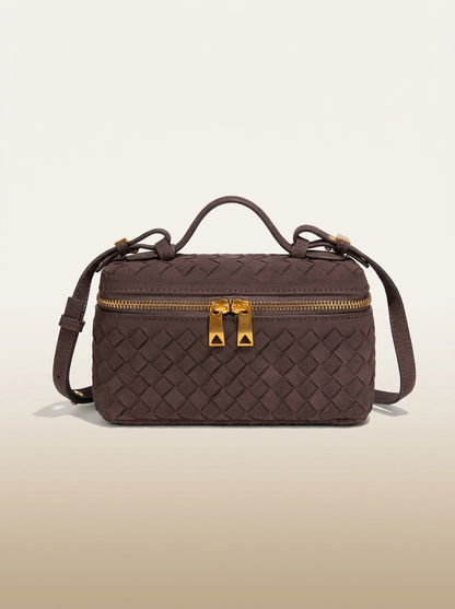 Odette Suede Shoulder Bag - studio