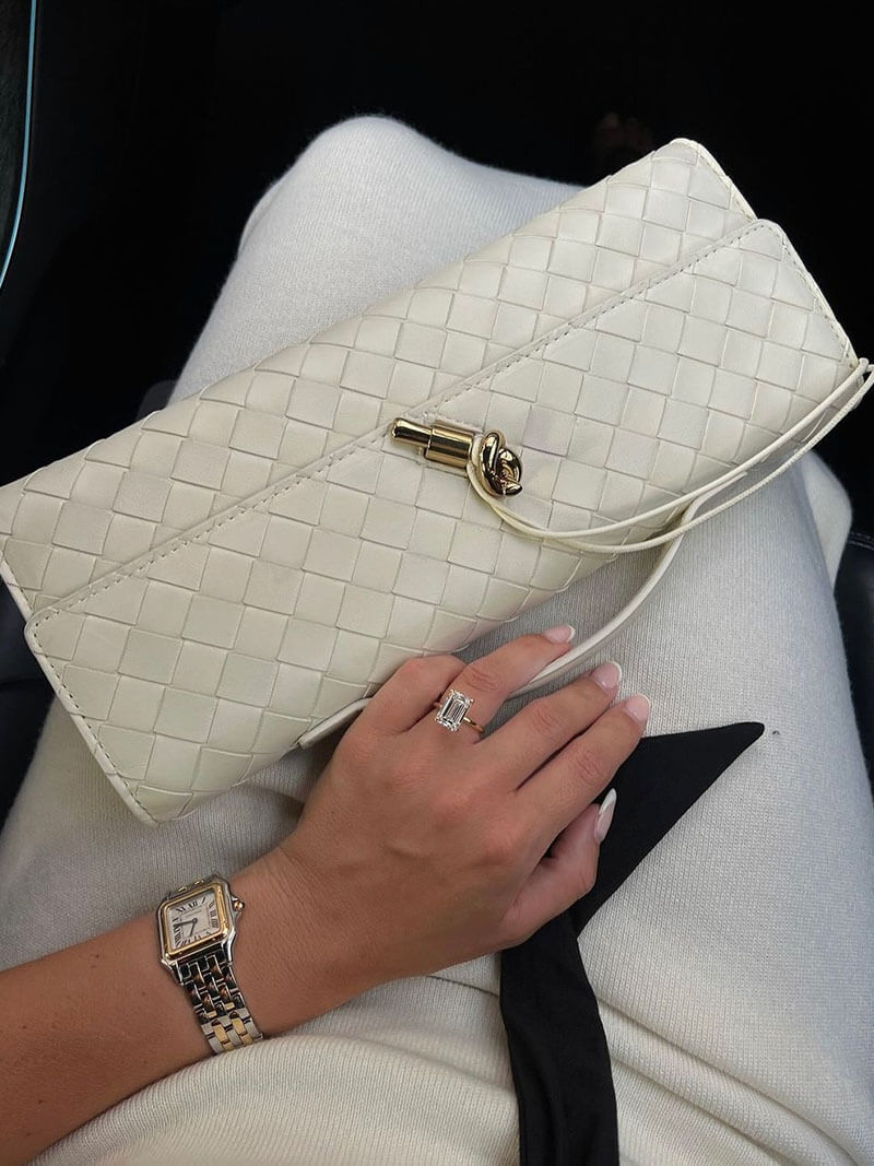 Adèle Woven Clutch