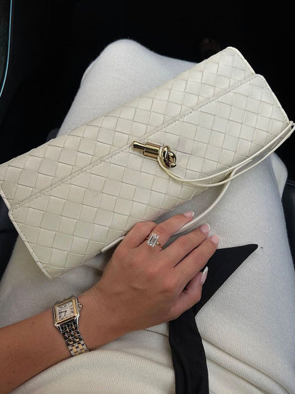 Adèle Woven Clutch