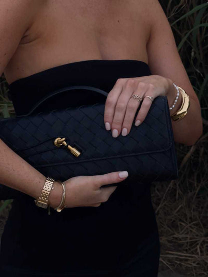 Adèle Woven Clutch