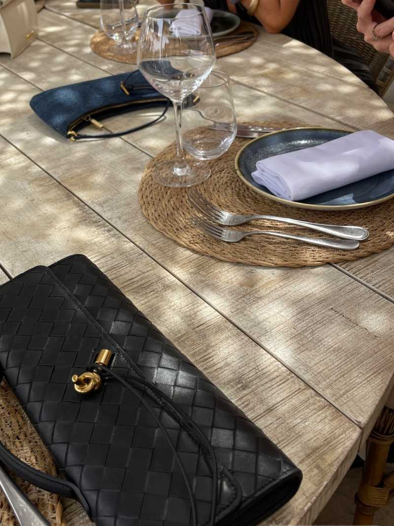 Adèle Woven Clutch