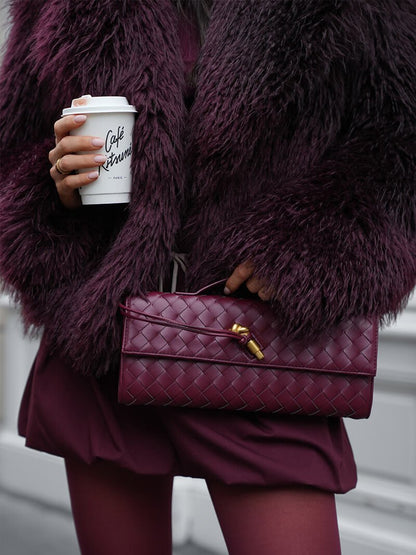 Adèle Woven Clutch