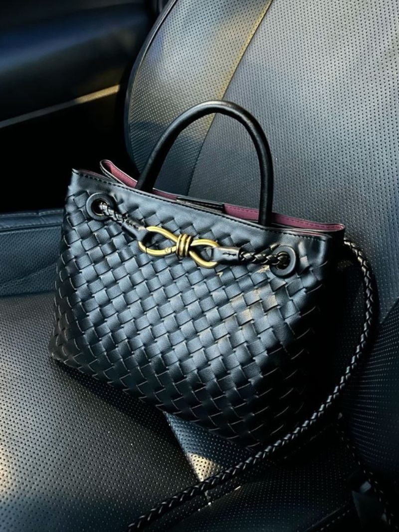 Camille Woven Handbag
