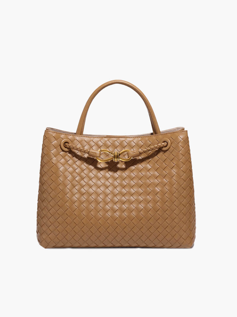 Camille Woven Handbag