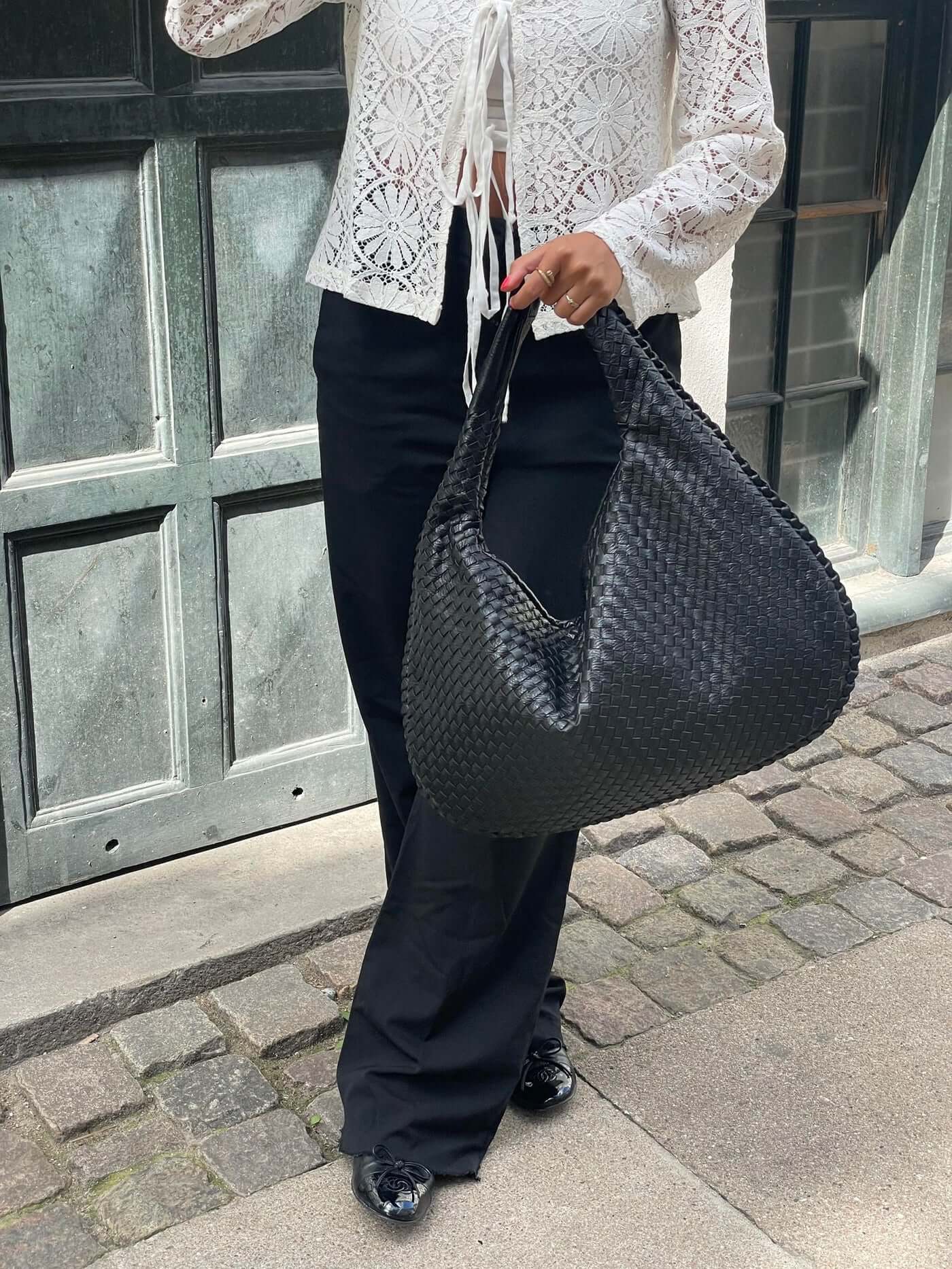 Séverine Woven Tote